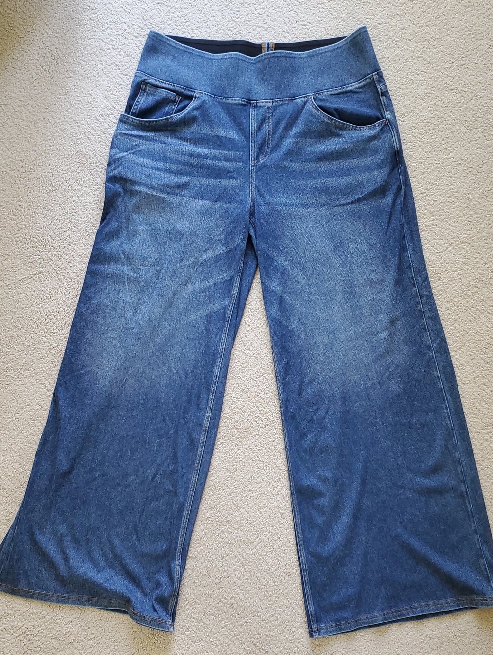 HALARA Flex Denim Wide Leg Pants